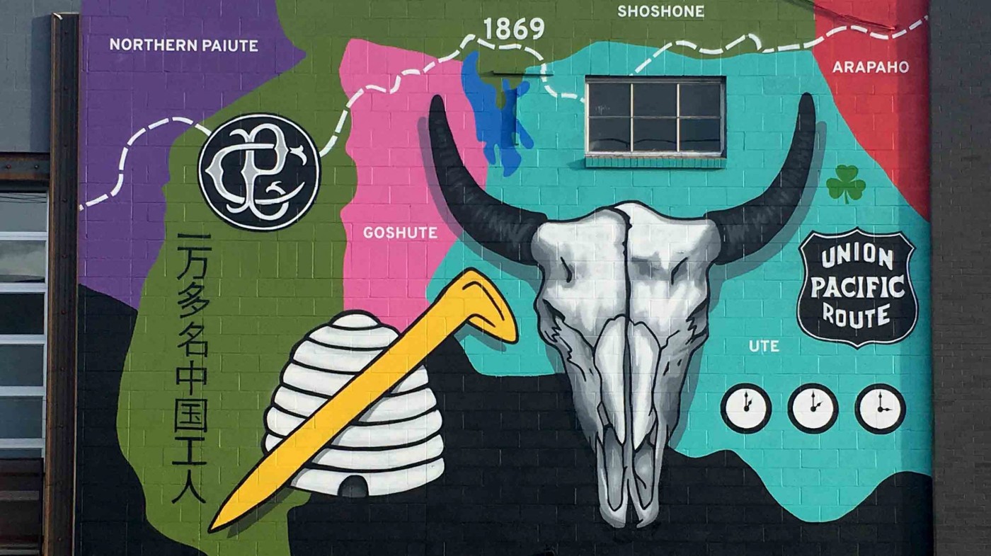 South Salt Lake Arts Council - Spike 150 Commemorative Mural